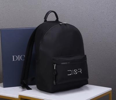 cheap quality Christian Dior backpack Oblique 93306 all black